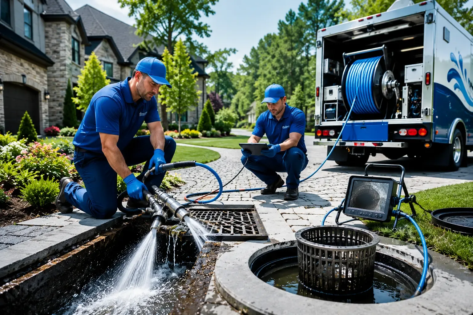 Local outdoor drain cleaning professionals in Ridgeway, IA